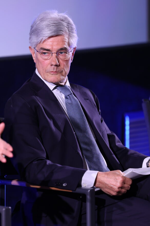 Ferruccio Ferranti, Presidente Mediocredito Centrale, durante il Festival Impatta Disrupt
