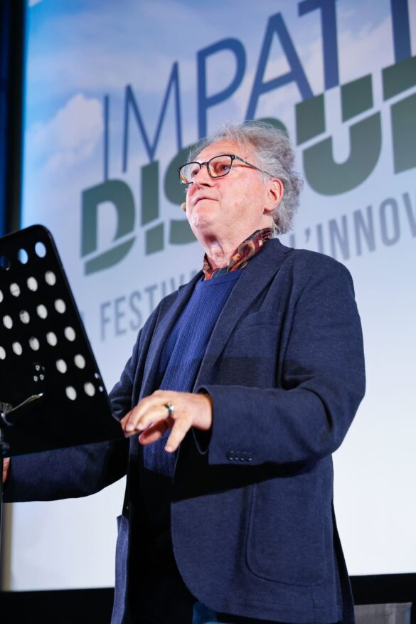 Maurizio Grifoni, Presidente Fondo Fon.Te. sul palco di Impatta Disrupt