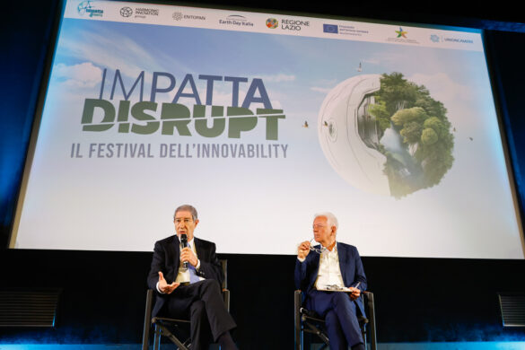 Il Ministro per la Protezione Civile e per le Politiche del Mare, Nello Musumeci, intervistato da Mauro Spagnolo, direttore di Rinnovabili